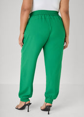 Drawstring Mid Rise Joggers