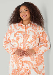 Paisley Print Shirt