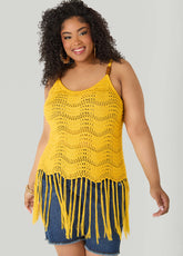 Beaded Crochet Top