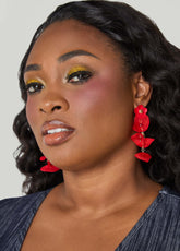 Flower Dangle Earrings