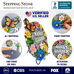 Nanas Garden Stepping Stone