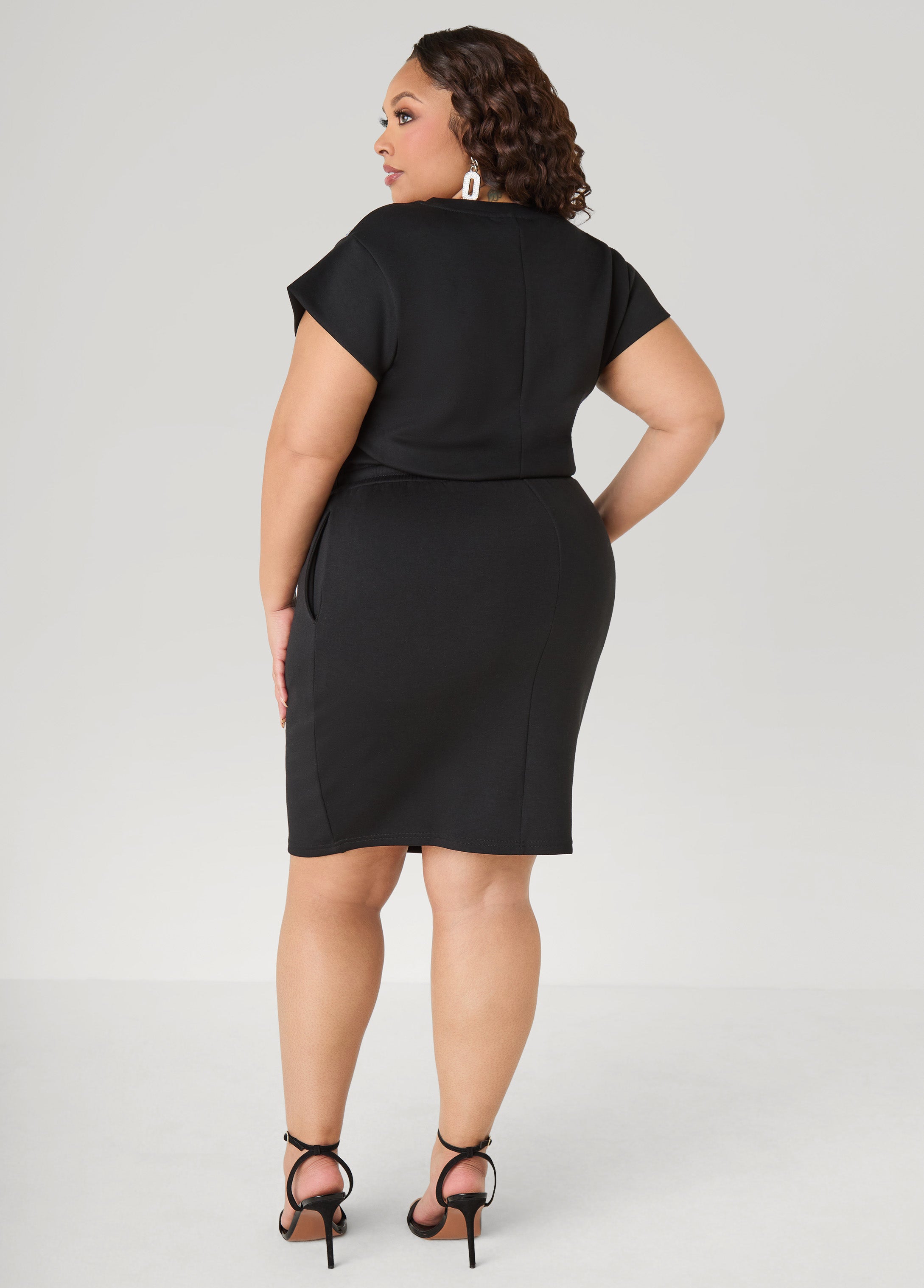 Crystal Accented Sneaker Dress
