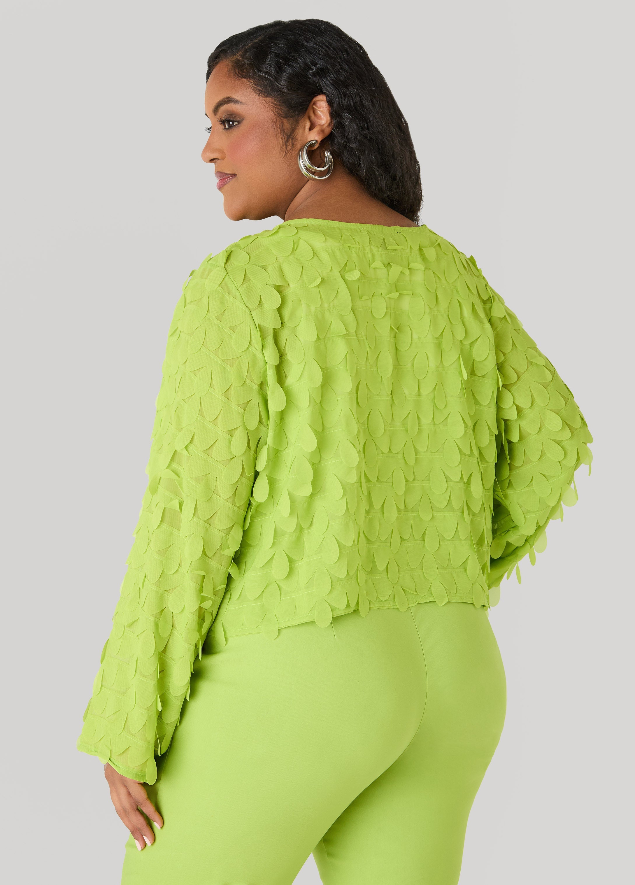 Cropped Petal Jacket