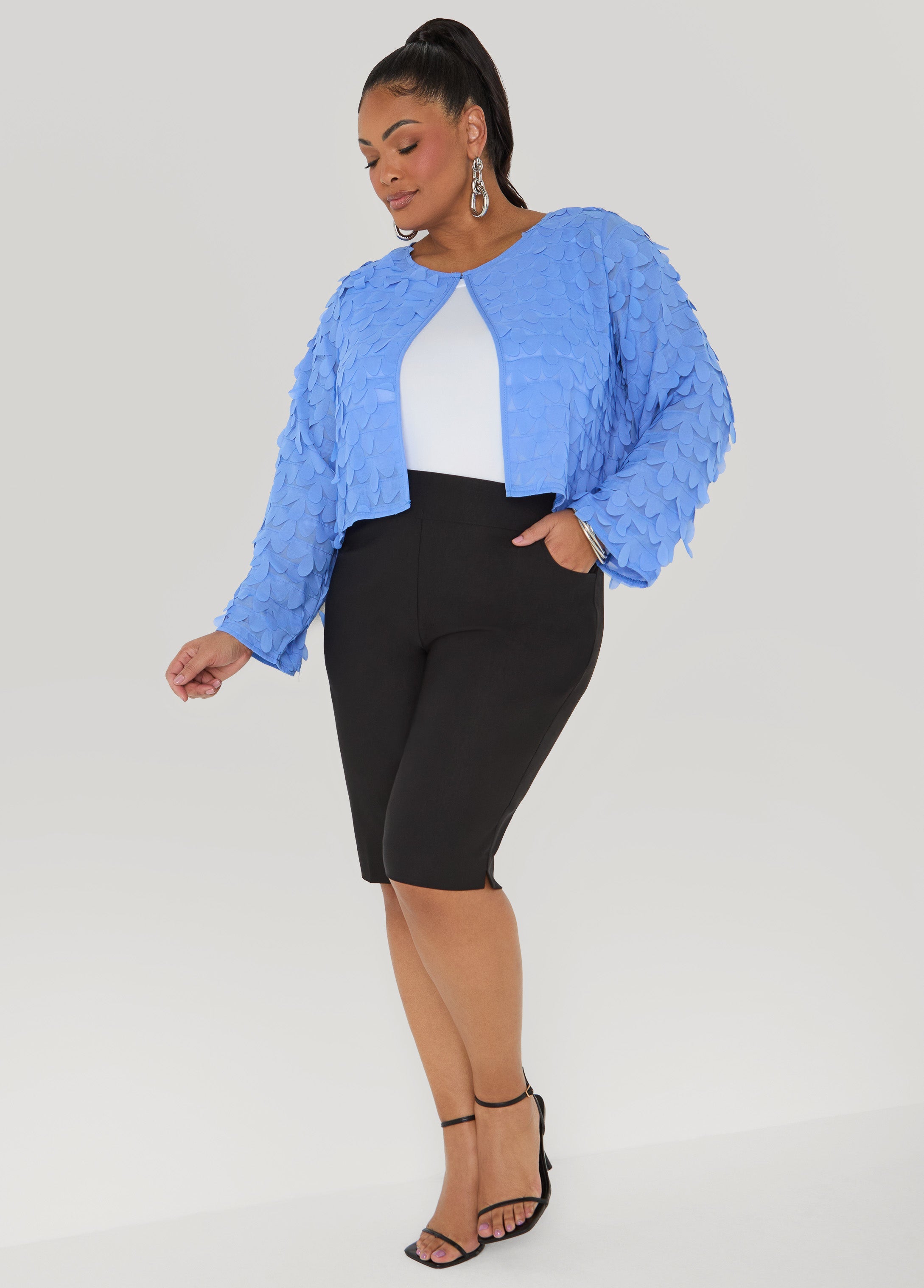Cropped Petal Jacket