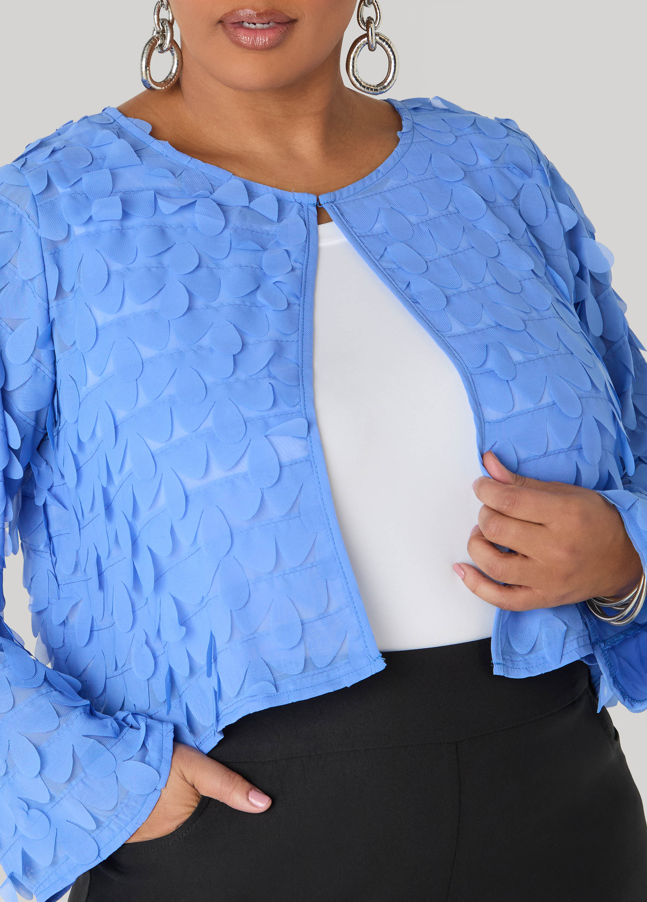 Cropped Petal Jacket