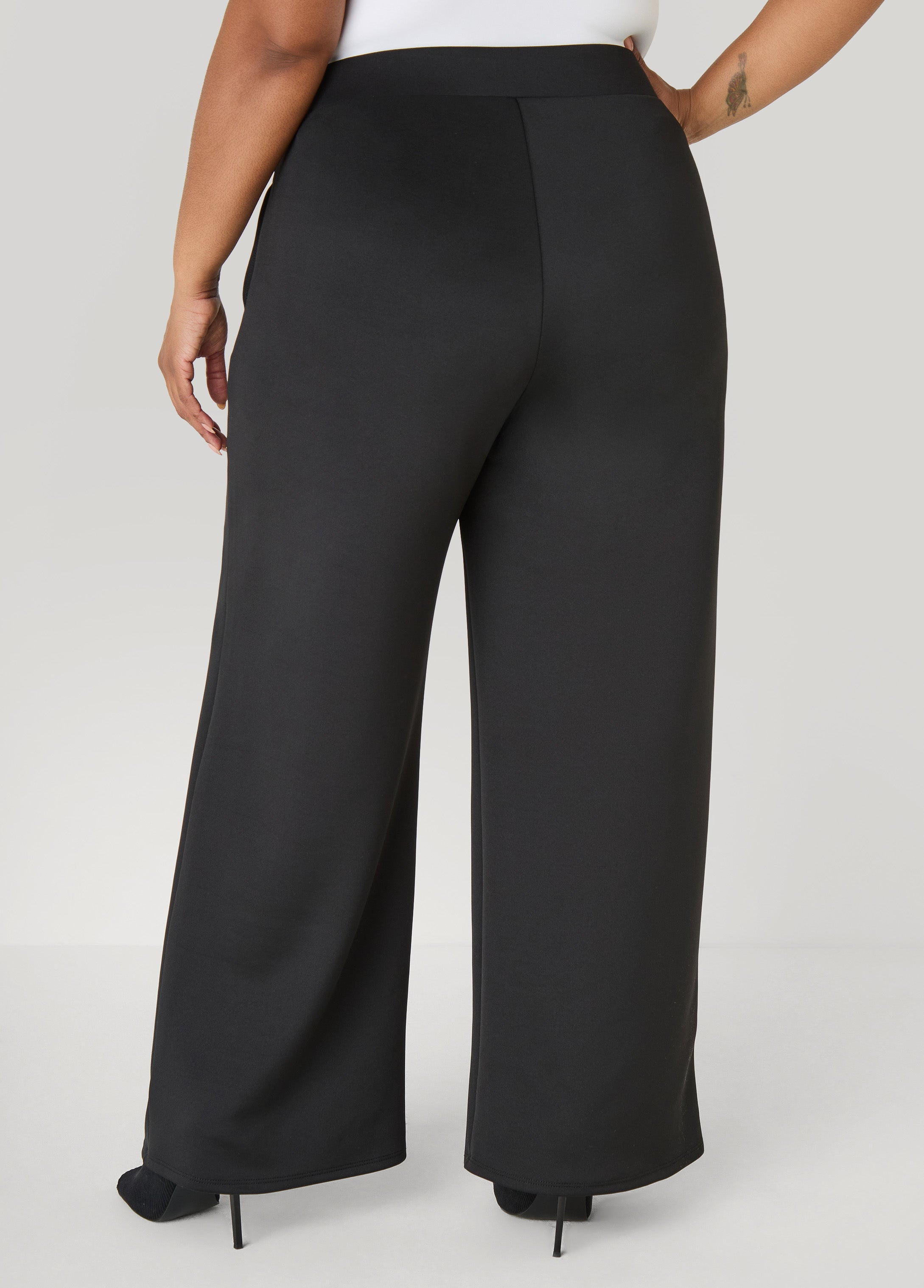 Striped Wide Leg Track Pants