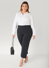 Crystal Cotton Blend Shirt