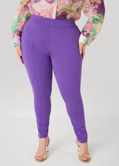 Seam Detailed Ponte Leggings