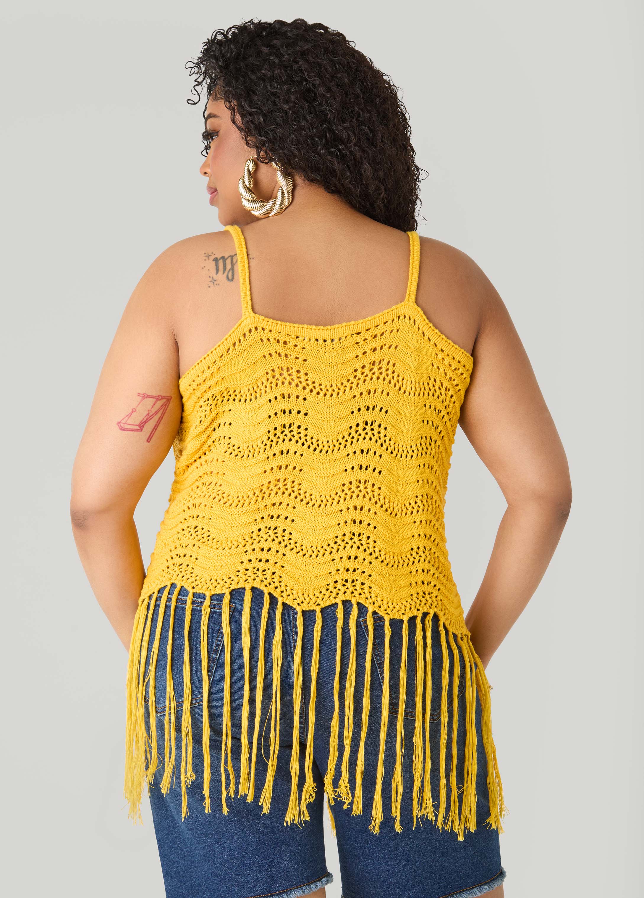 Beaded Crochet Top