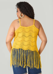 Beaded Crochet Top