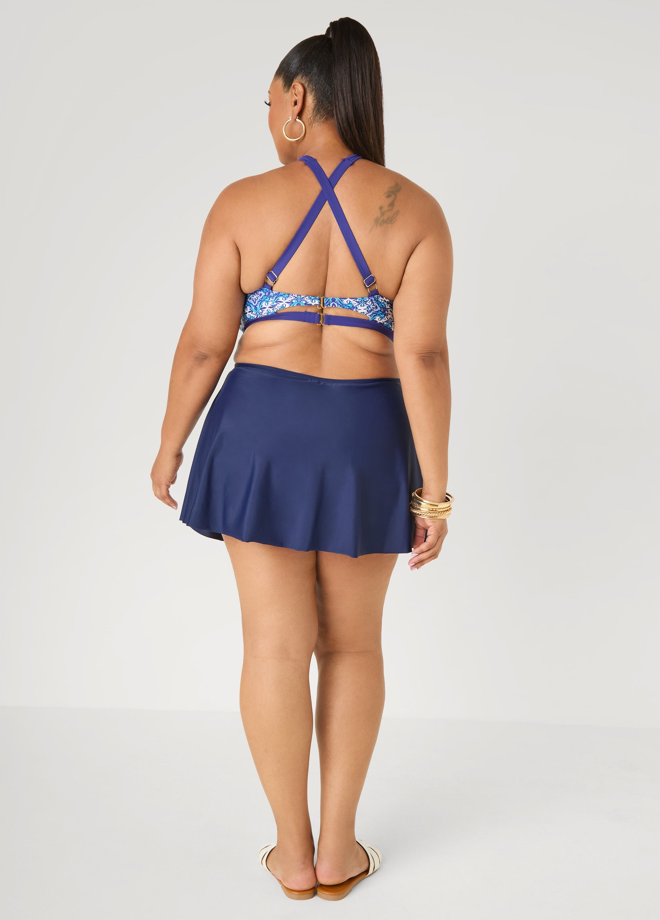Layered Swim Skirt