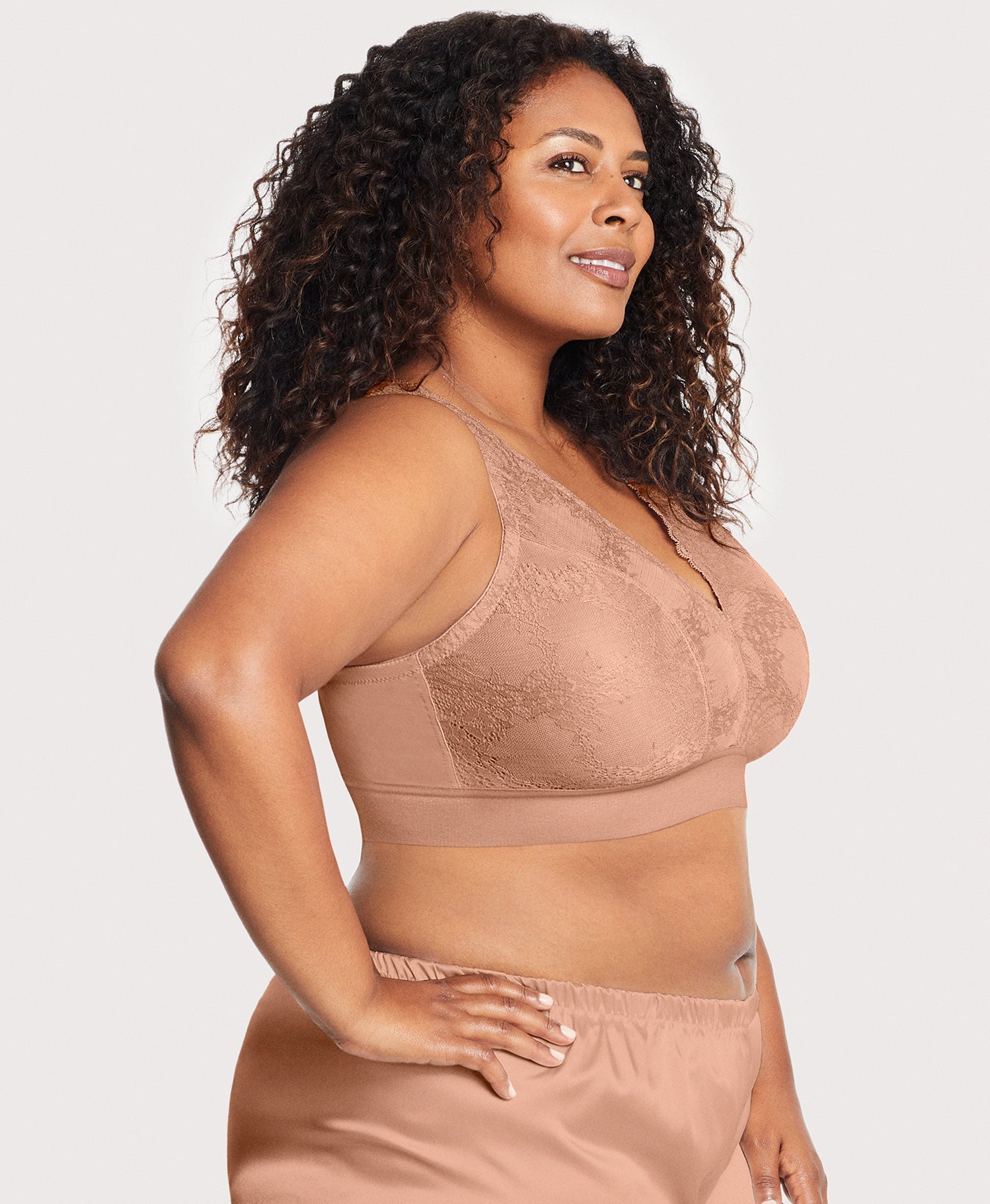 Bramour Lexington Lace Plunge Bralette