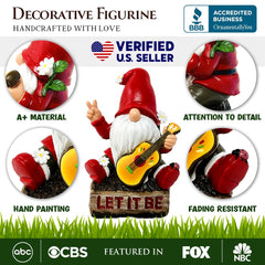 Hippy Gnome Figurine