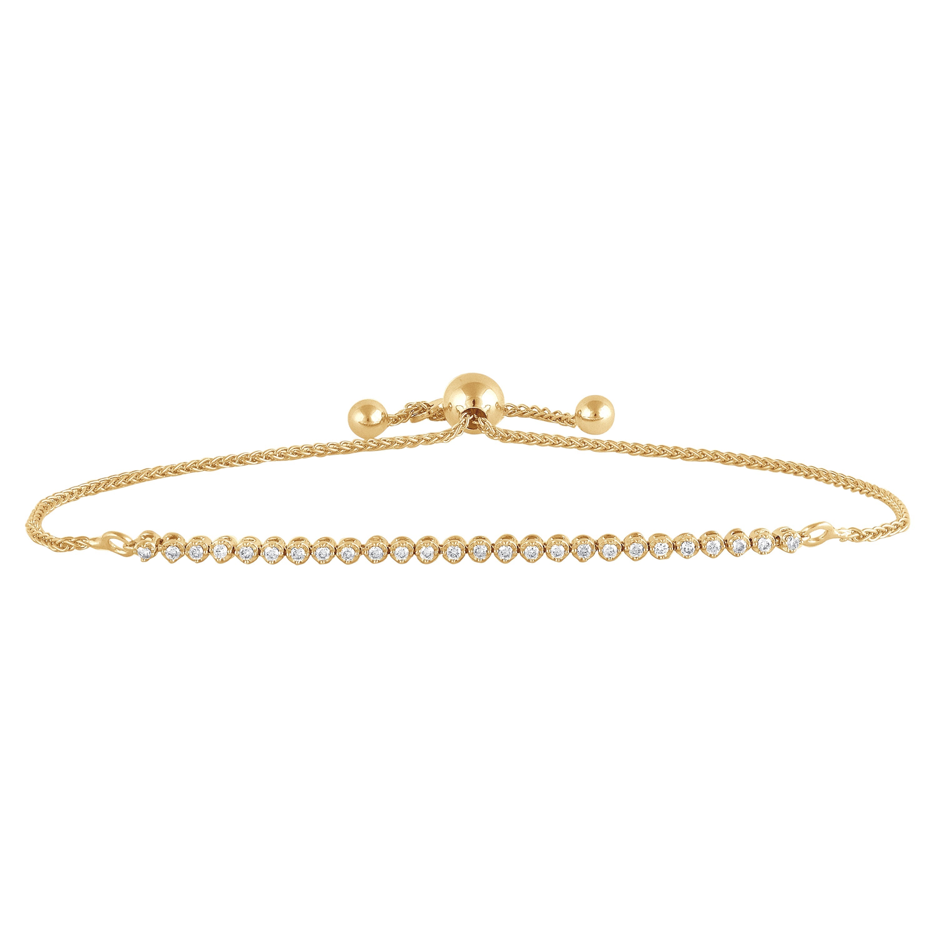 0.25 Carat Bolo Lab Grown Diamond Bracelet